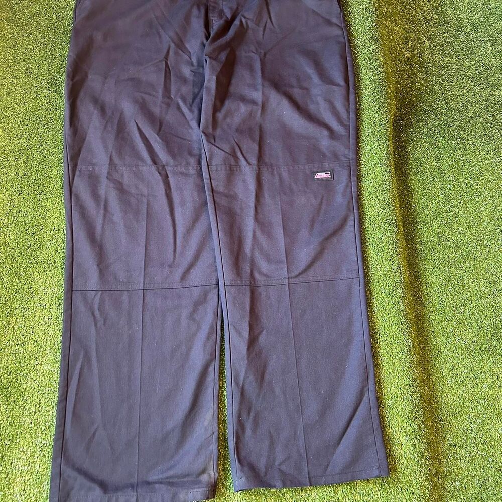 Dickies Men's Navy and Black Trousers